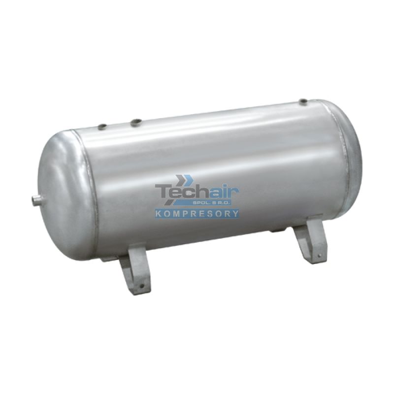 Ležatá tlaková nádoba (vzdušník) 500 l, 11 bar, galvanizovaná - VHG500-11
