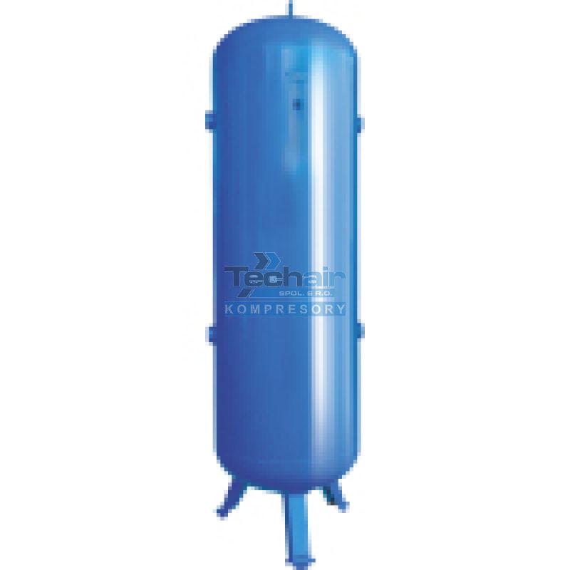 Stojatá tlaková nádoba (vzdušník) 500 l, 11 bar, lakovaná - VVP2-500-11