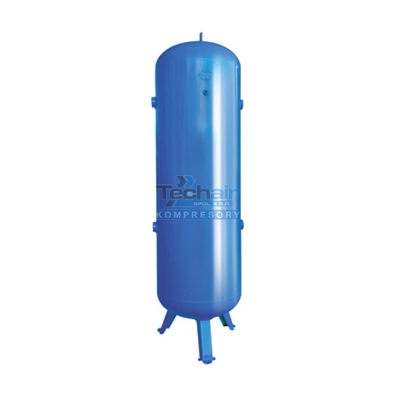Stojatá tlaková nádoba (vzdušník) 1500 l, 12 bar, lakovaná - VVP1500-12